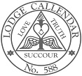 Lodge Callendar No 588