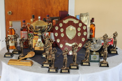 The Trophies and Raffle Prizes