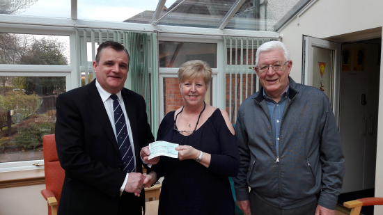Donation to St Margarets